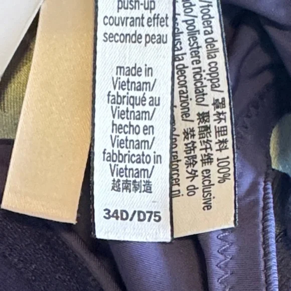 Victoria's Secret Perfect Shape Push-up Bra - Plum - Picture 3 of 6